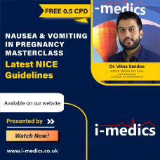 Nausea & Vomiting in Pregnancy Lecture Video: Latest NICE Guidelines